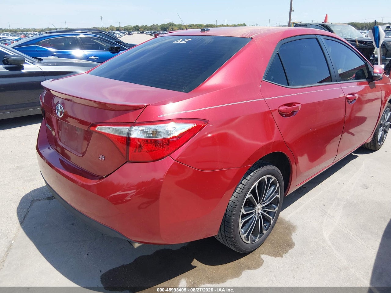 2015 TOYOTA COROLLA S PLUS · 4/11
