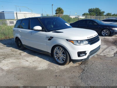 SALWR2FV5HA****** · 2017 LAND ROVER RANGE ROVER SPORT 3.0L V6 SUPERCHARGED HSE