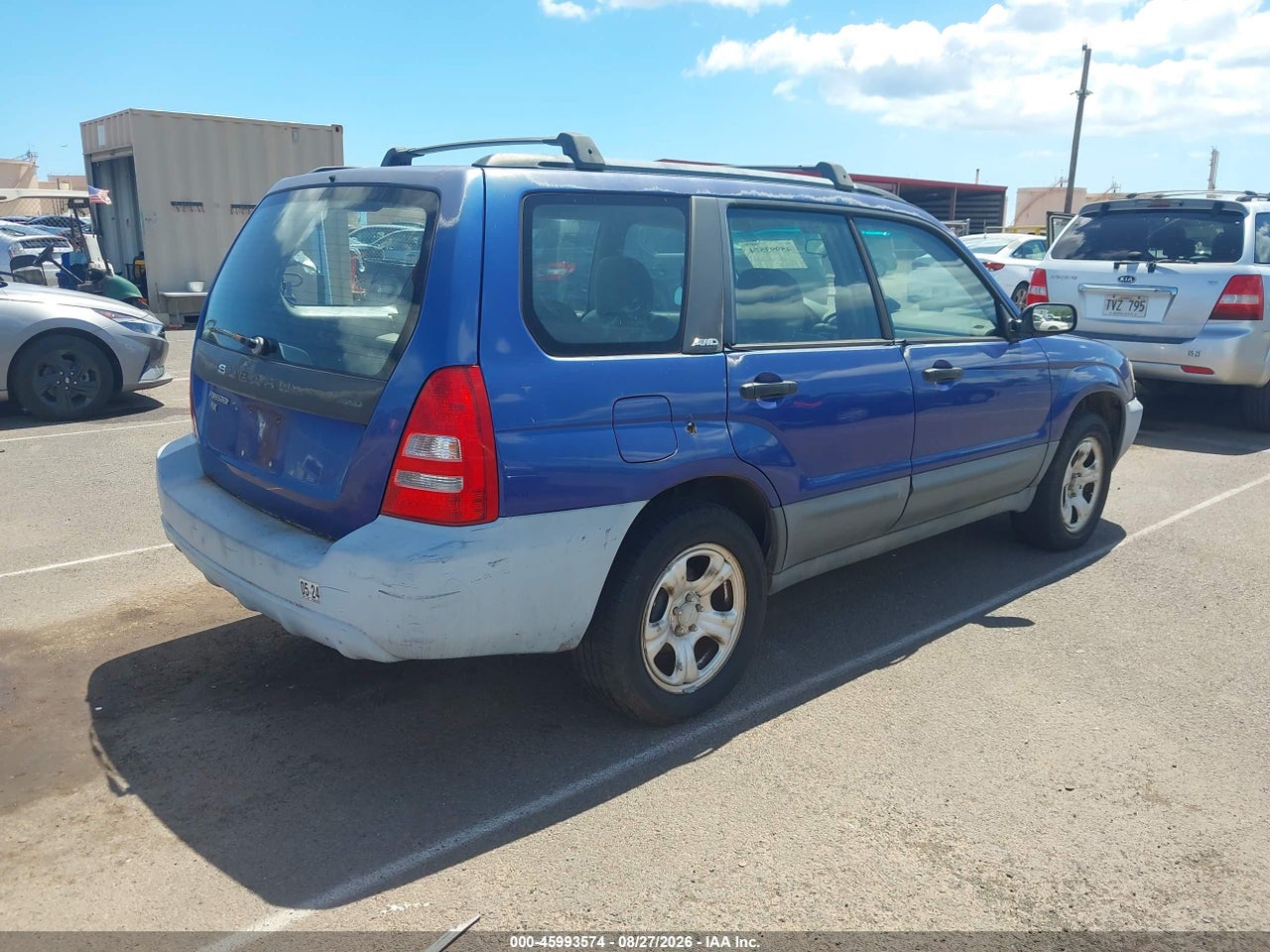 2003 SUBARU FORESTER X · 4/11