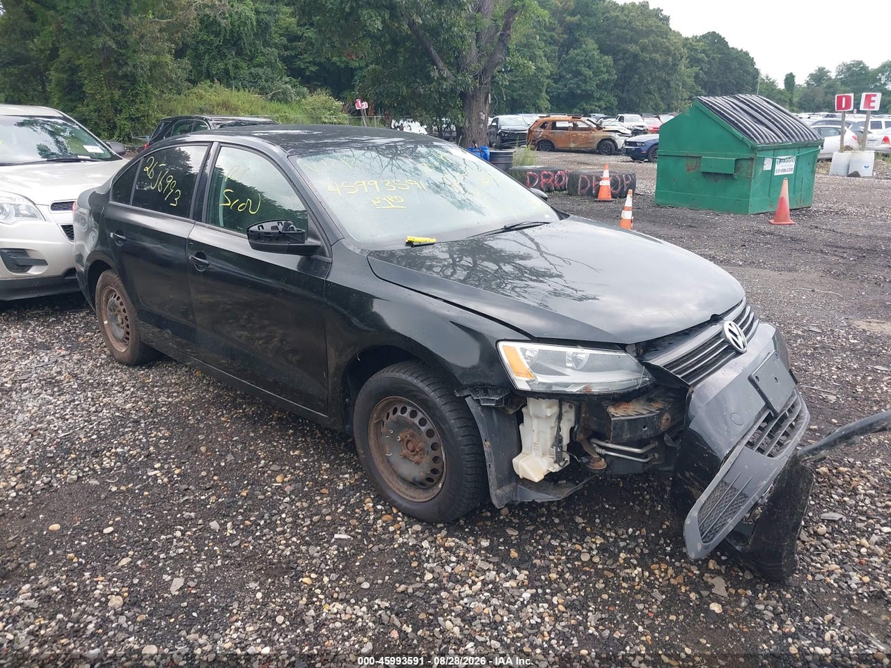 2012 VOLKSWAGEN JETTA 2.0L S