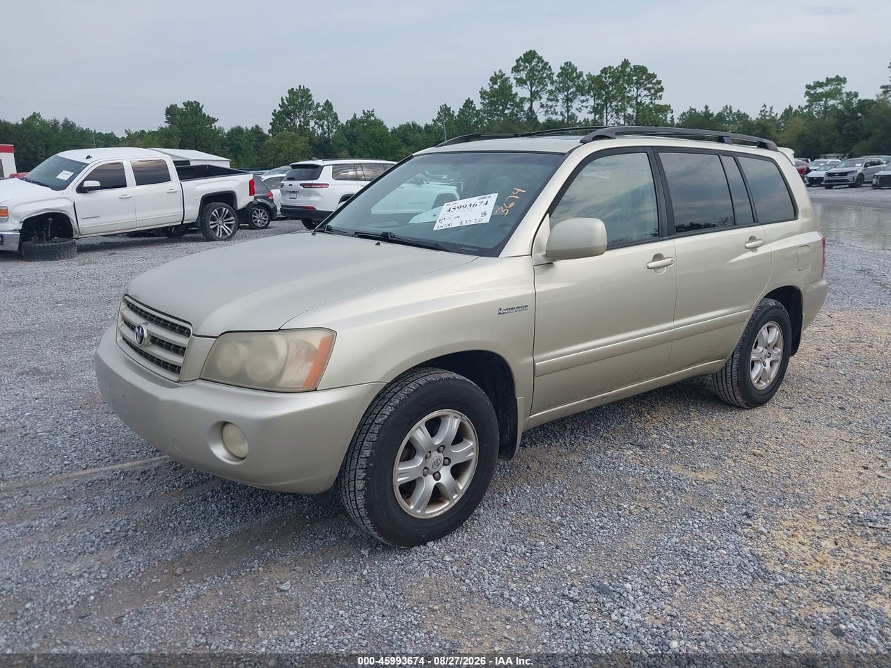 2003 TOYOTA HIGHLANDER LIMITED V6 · 2/11