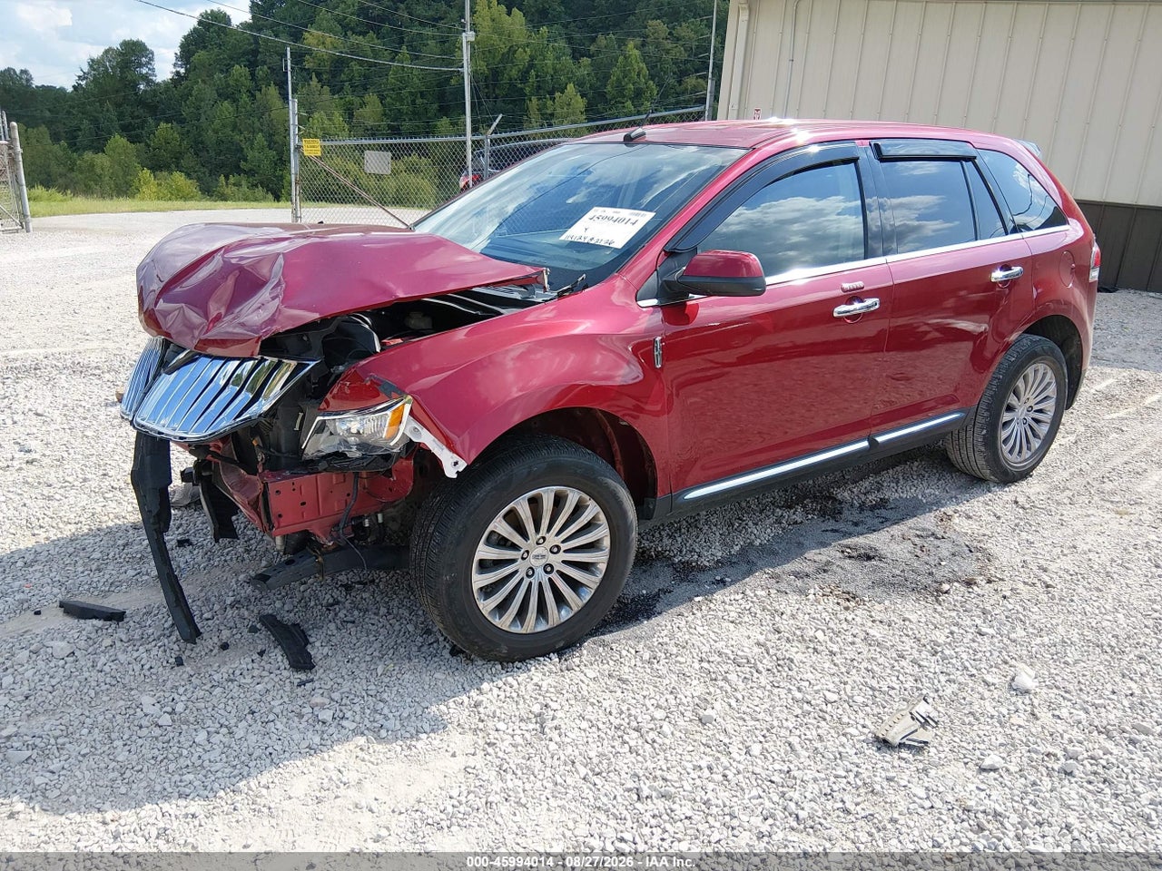 2013 LINCOLN MKX   · 2/11