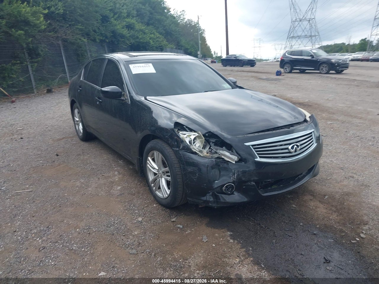 2013 INFINITI G37X  