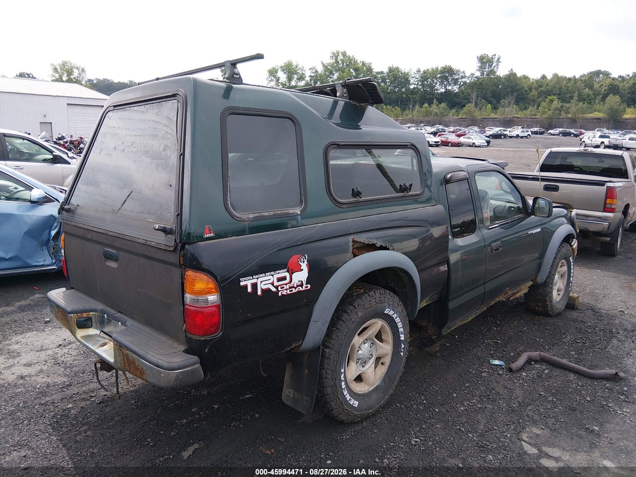 2001 TOYOTA TACOMA   · 4/11