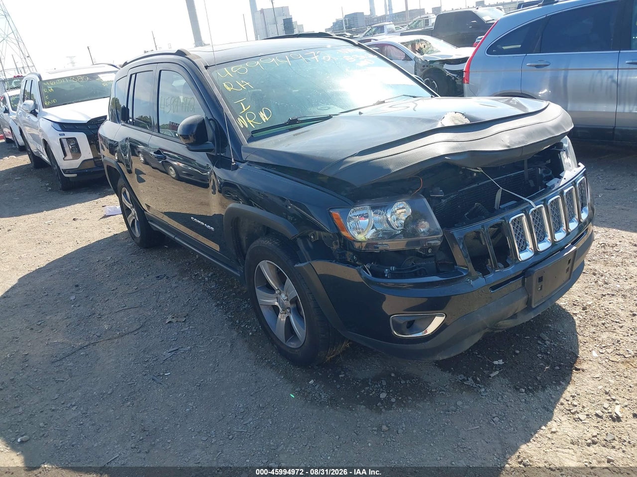 1C4NJDEB5HD****** 2017 JEEP COMPASS HIGH ALTITUDE 4X4