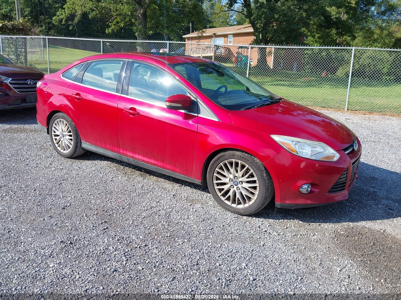 2012 FORD FOCUS SEL