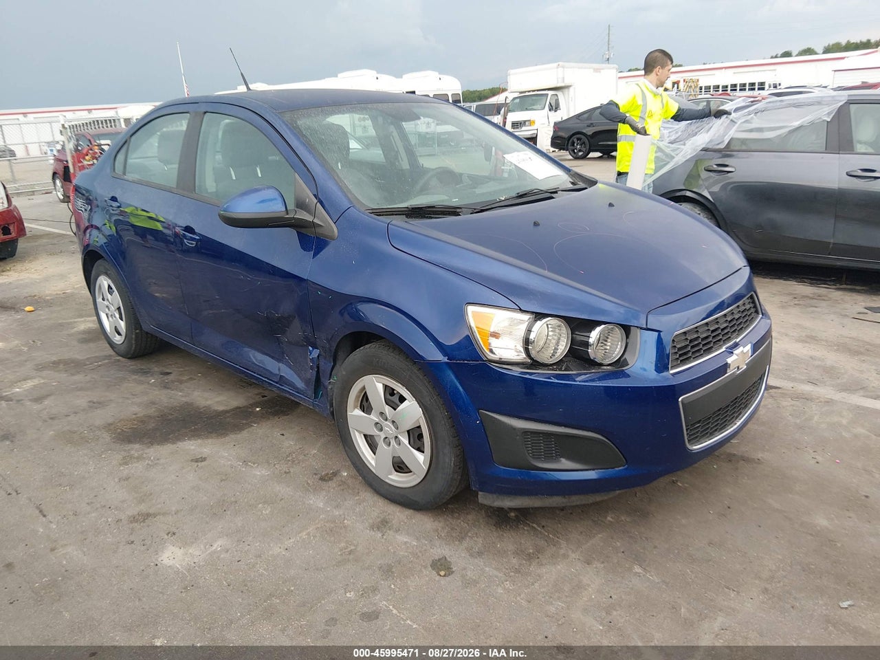 1G1JA5SH2D4****** · 2013 CHEVROLET SONIC LS AUTO