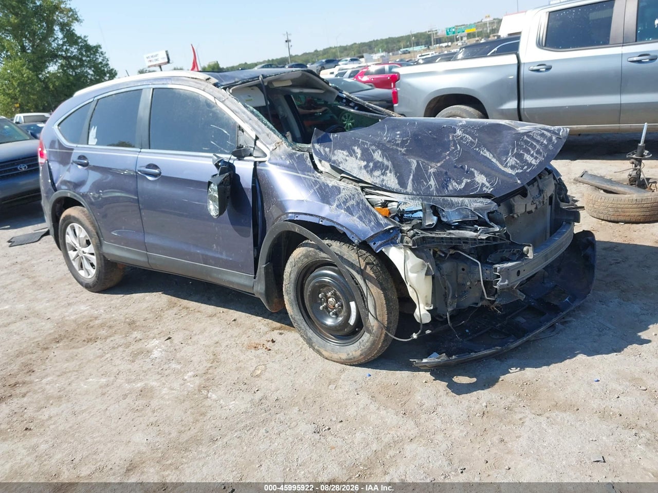 JHLRM3H74CC****** · 2012 HONDA CR-V EX-L