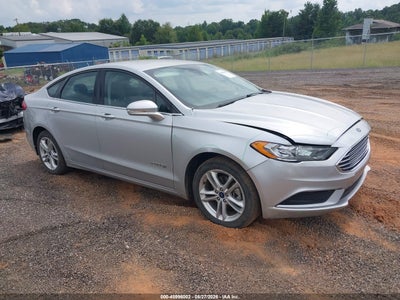 3FA6P0LU7JR****** · 2018 FORD FUSION HYBRID SE