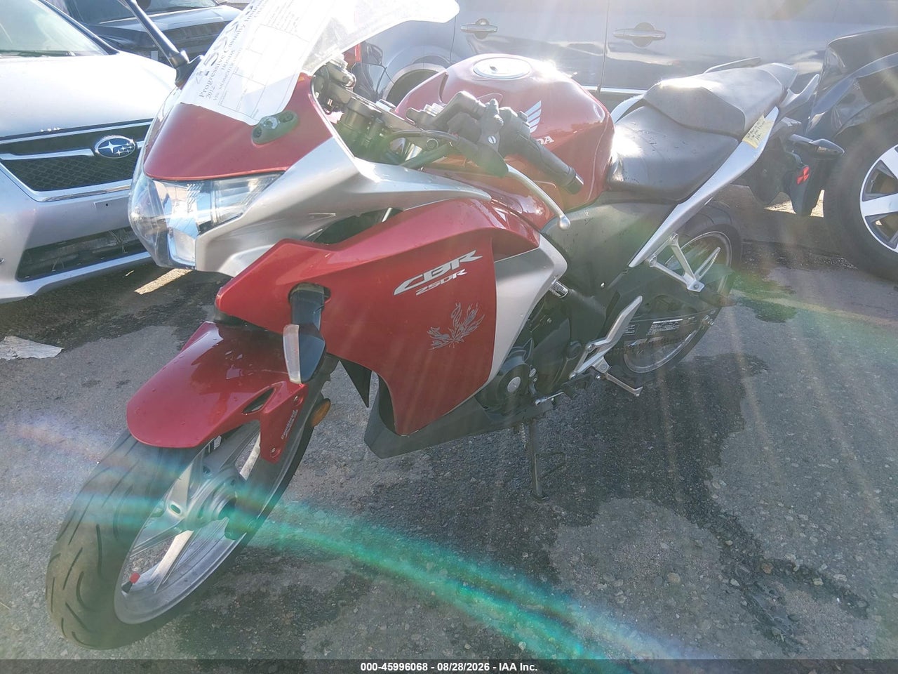 2012 HONDA CBX250 RA · 2/10
