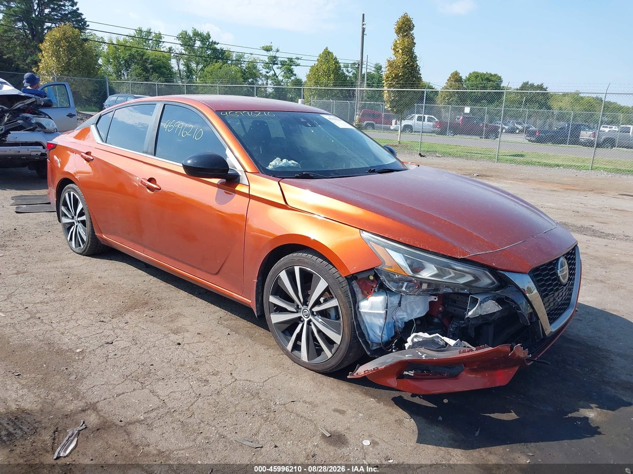 1N4BL4CV7MN****** · 2021 NISSAN ALTIMA SR FWD