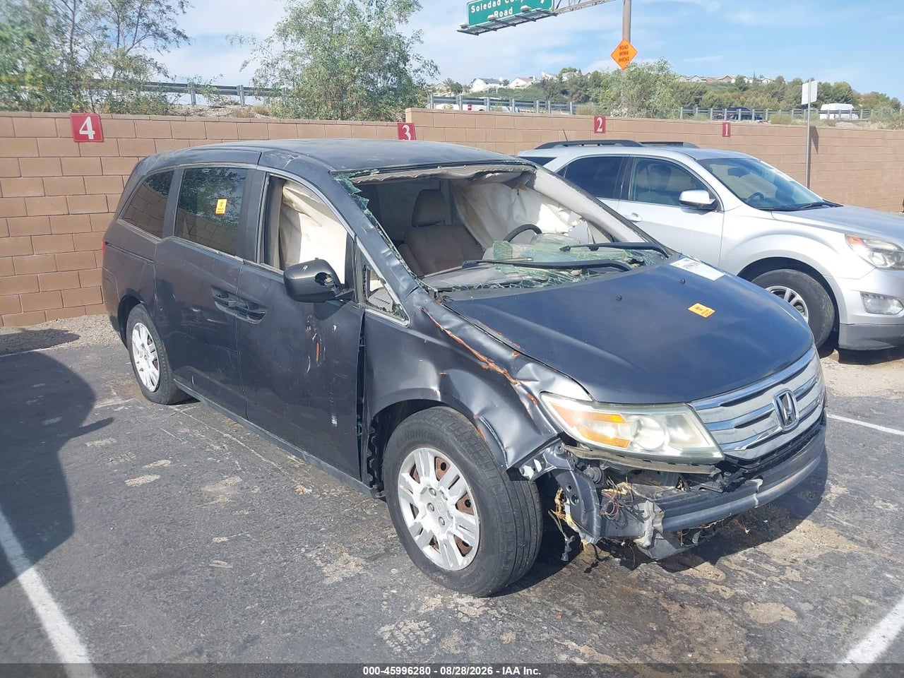 5FNRL5H24DB****** · 2013 HONDA ODYSSEY LX