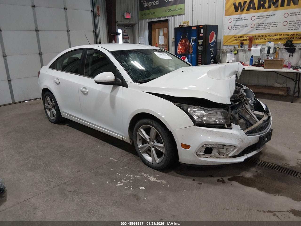 1G1PF5SB9G7****** · 2016 CHEVROLET CRUZE LIMITED 2LT AUTO