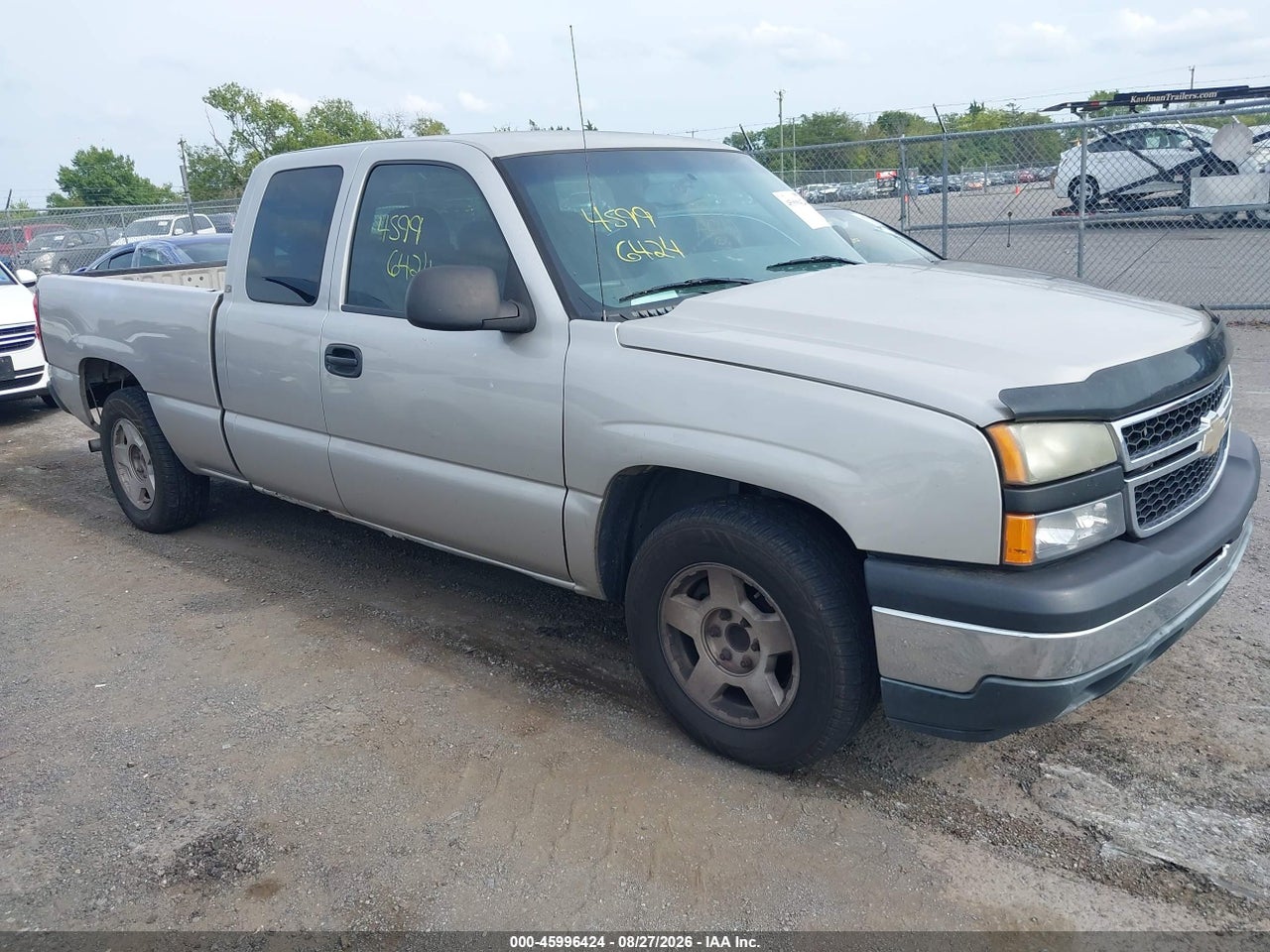 1GCEC19X07Z****** · 2007 CHEVROLET SILVERADO 1500 CLASSIC WORK TRUCK