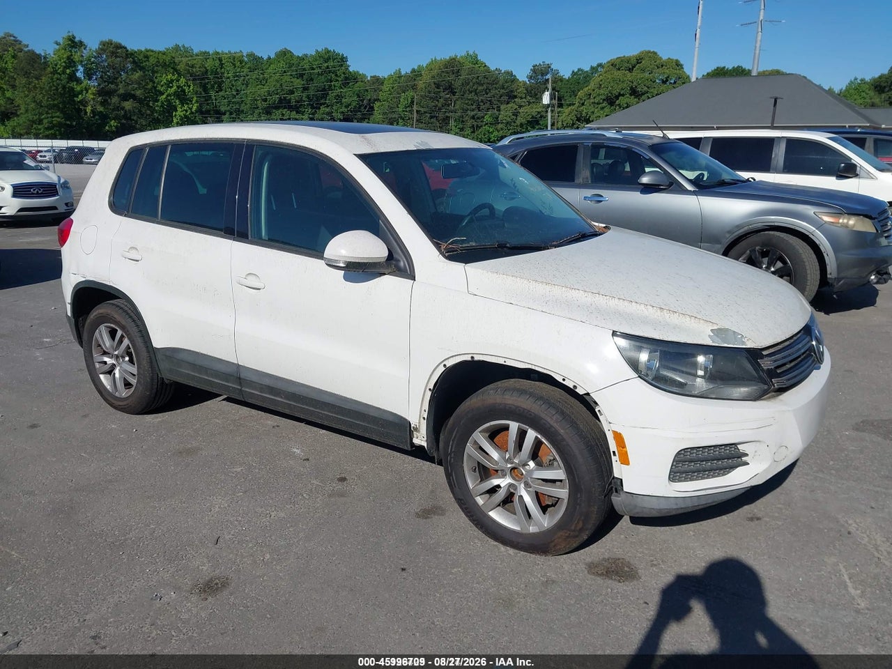2012 VOLKSWAGEN TIGUAN S