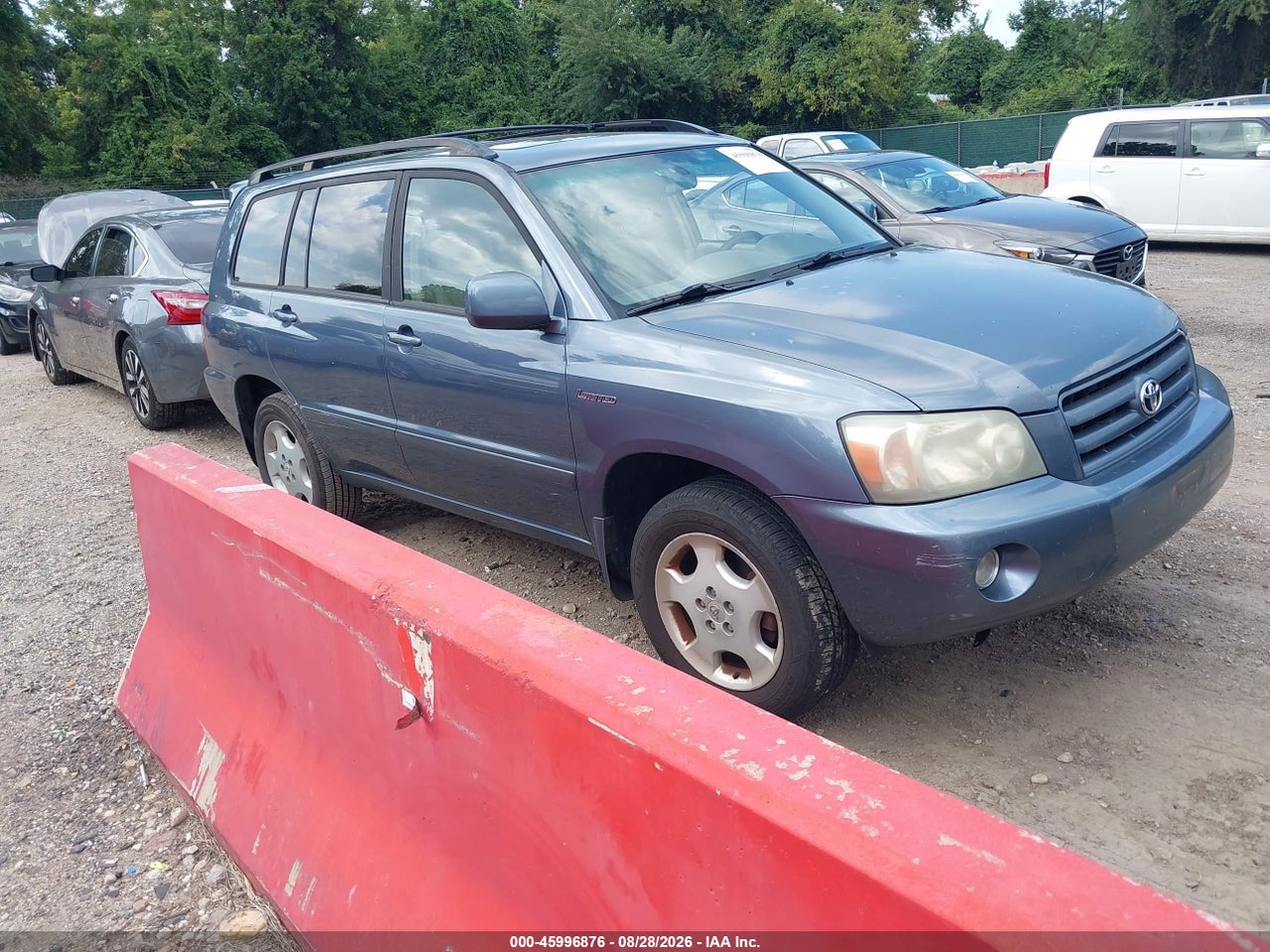 2004 TOYOTA HIGHLANDER LIMITED V6