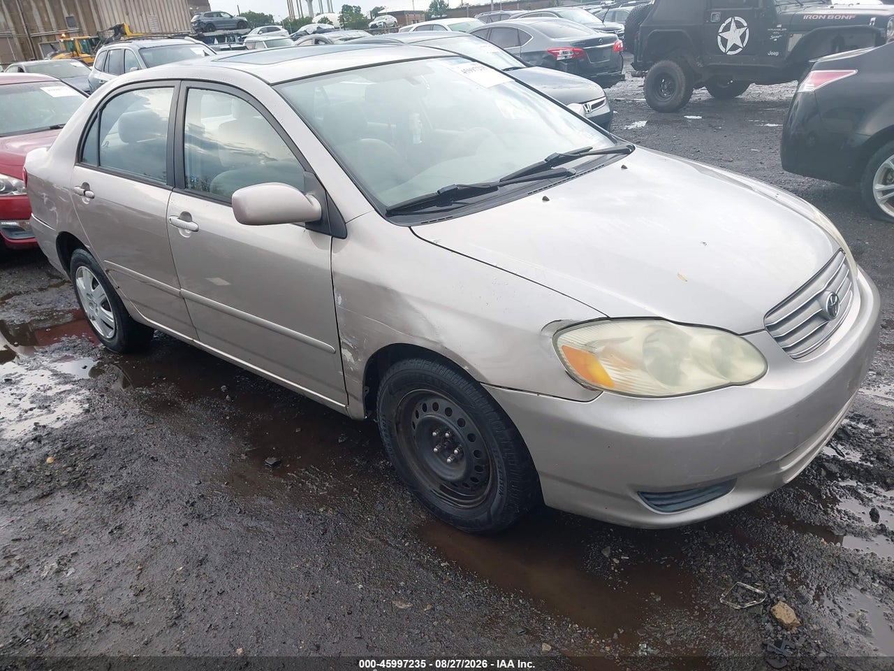 2003 TOYOTA COROLLA LE