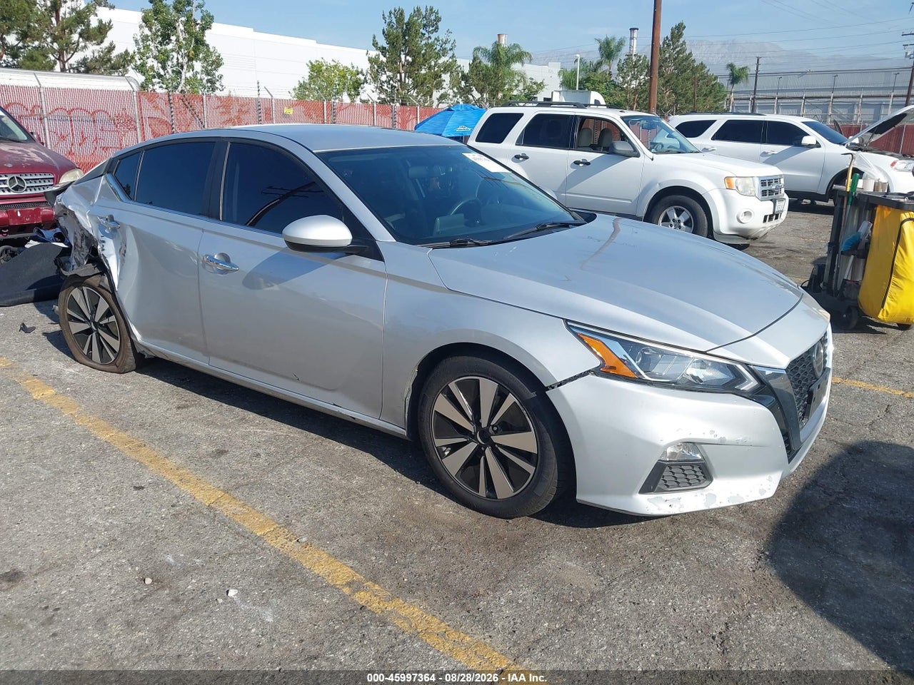 1N4BL4BV3KC****** · 2019 NISSAN ALTIMA 2.5 S