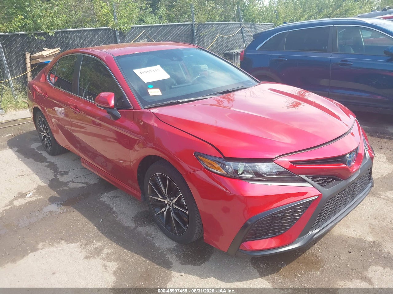 4T1G31AK7NU****** · 2022 TOYOTA CAMRY SE HYBRID