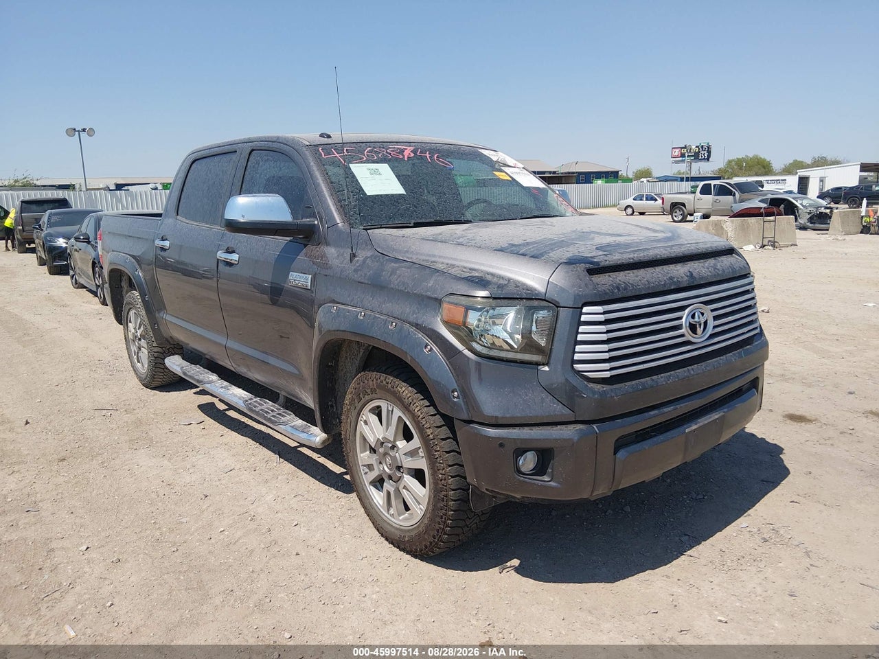 2016 TOYOTA TUNDRA PLATINUM 5.7L V8