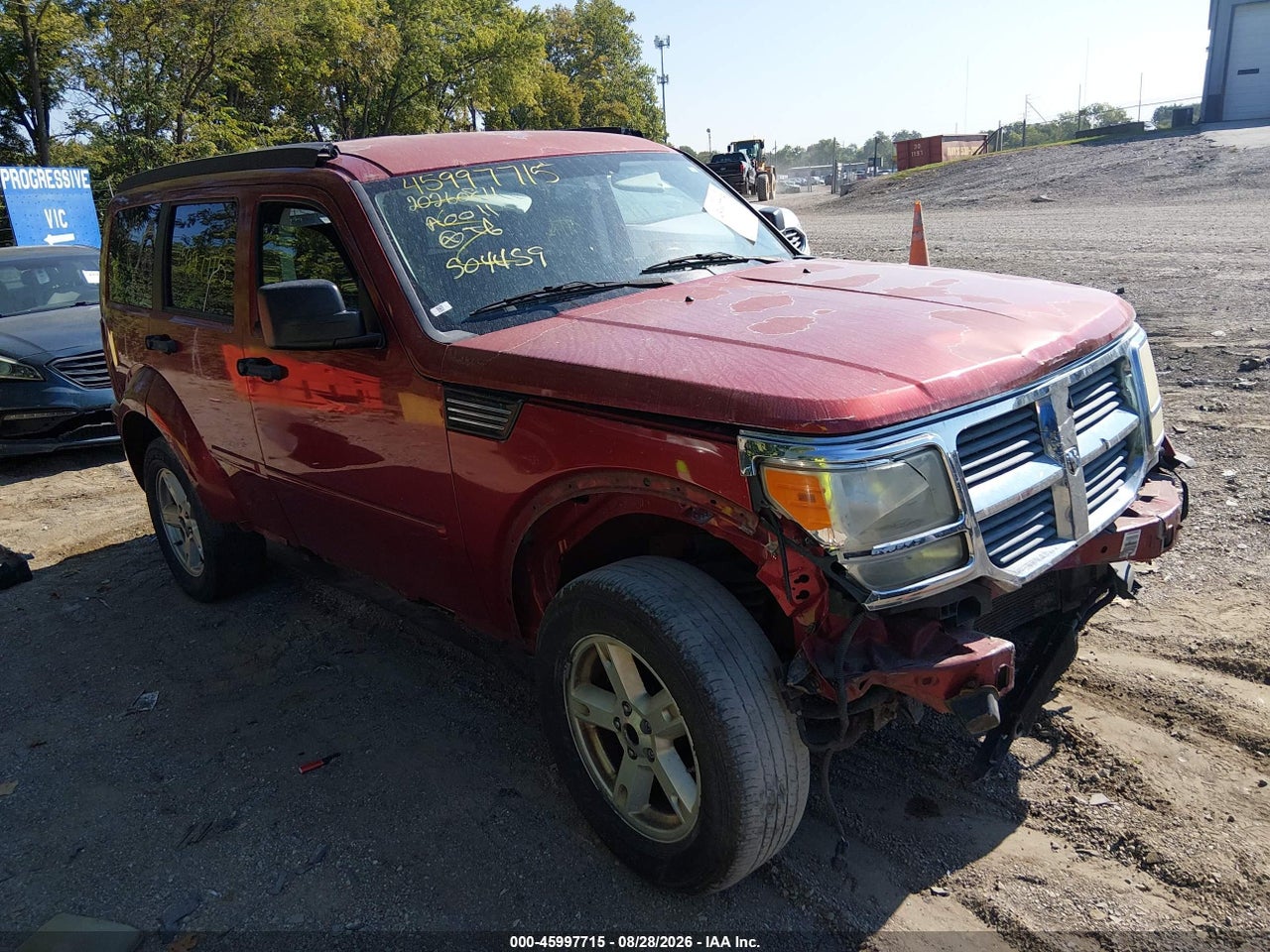 1D8GU58K57W****** · 2007 DODGE NITRO SLT/RT