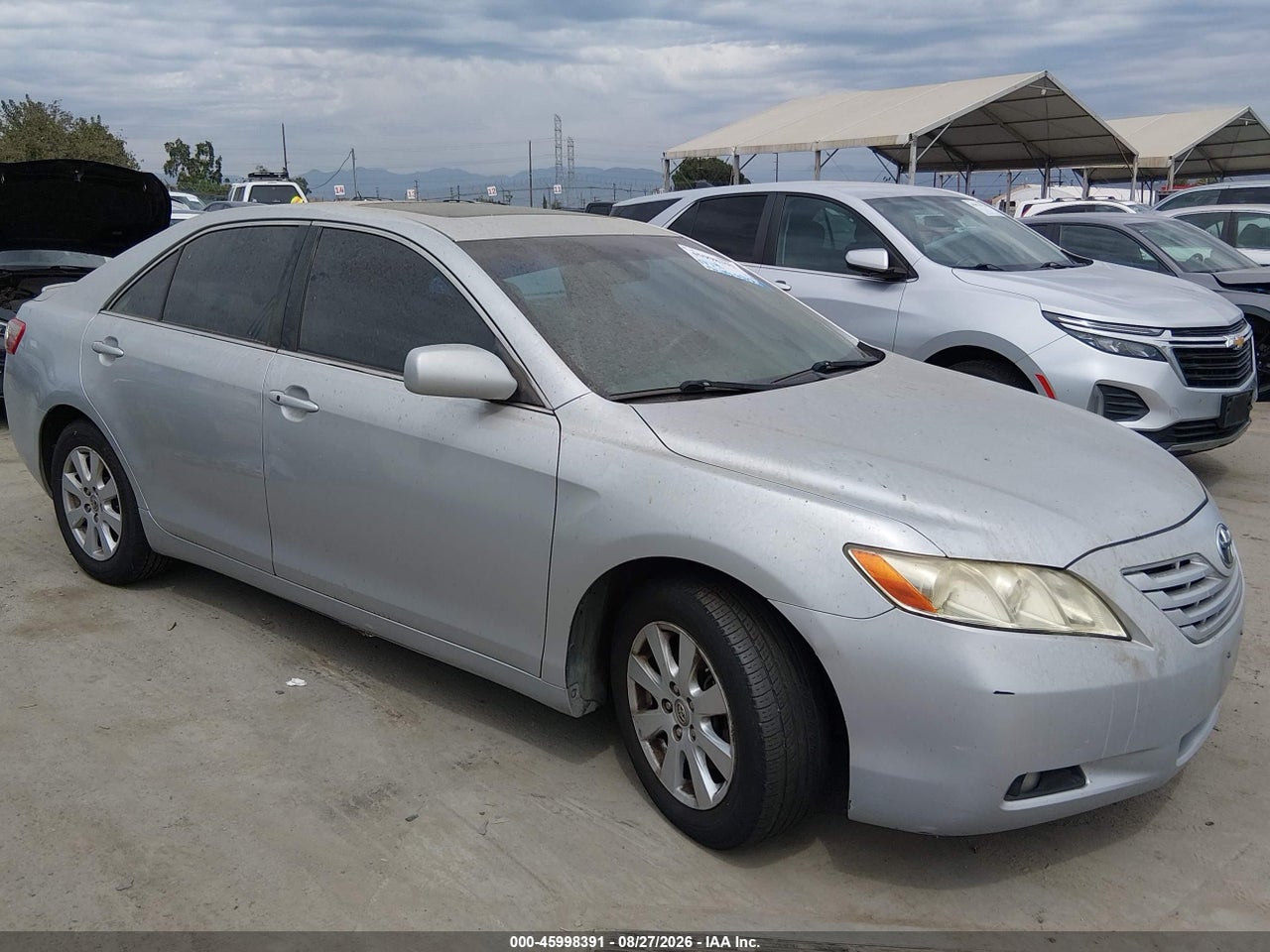 4T1BK46KX7U****** · 2007 TOYOTA CAMRY XLE V6