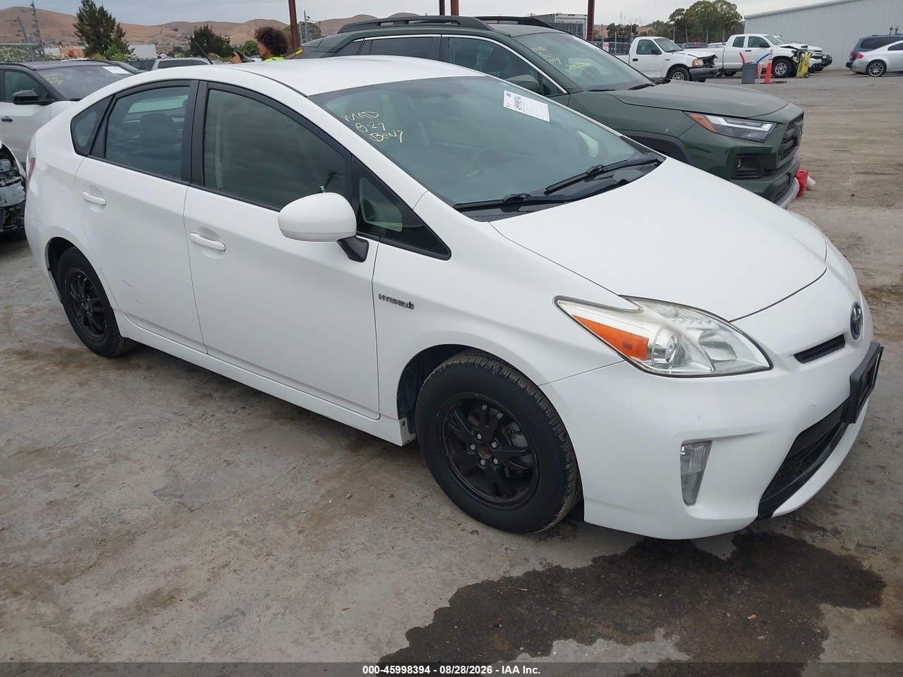 2012 TOYOTA PRIUS THREE