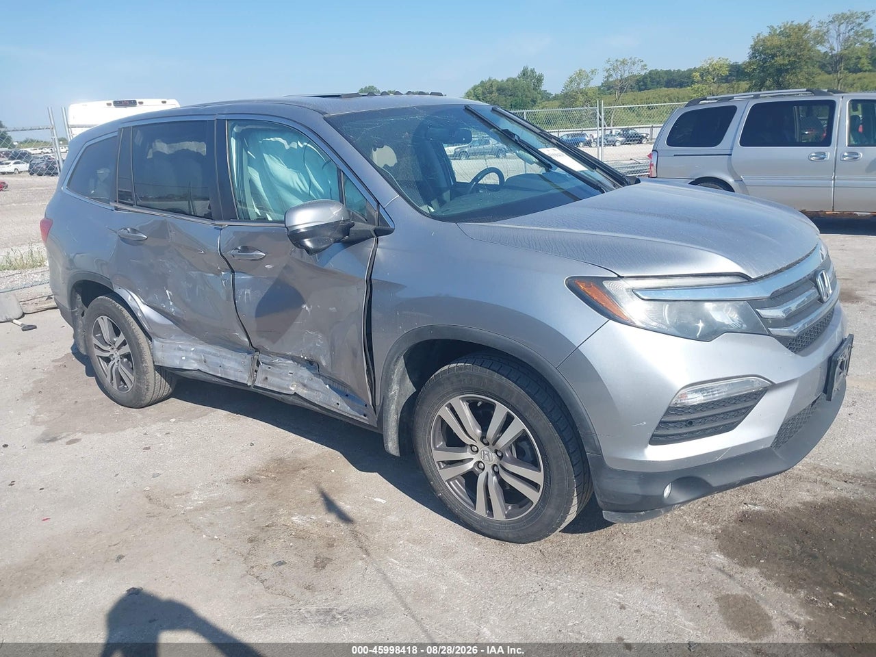 5FNYF6H80GB****** · 2016 HONDA PILOT EX-L