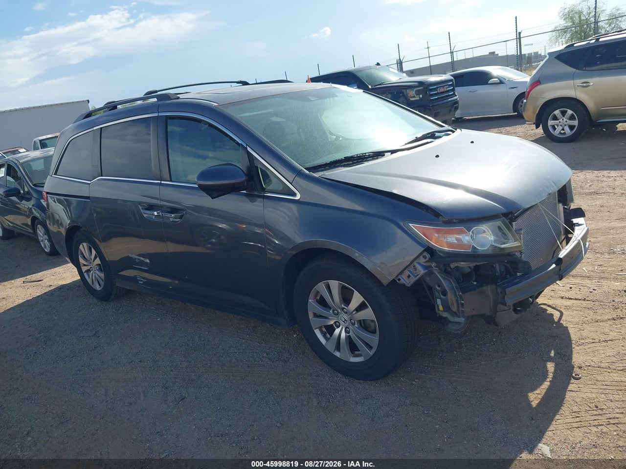 5FNRL5H6XEB****** · 2014 HONDA ODYSSEY EX-L