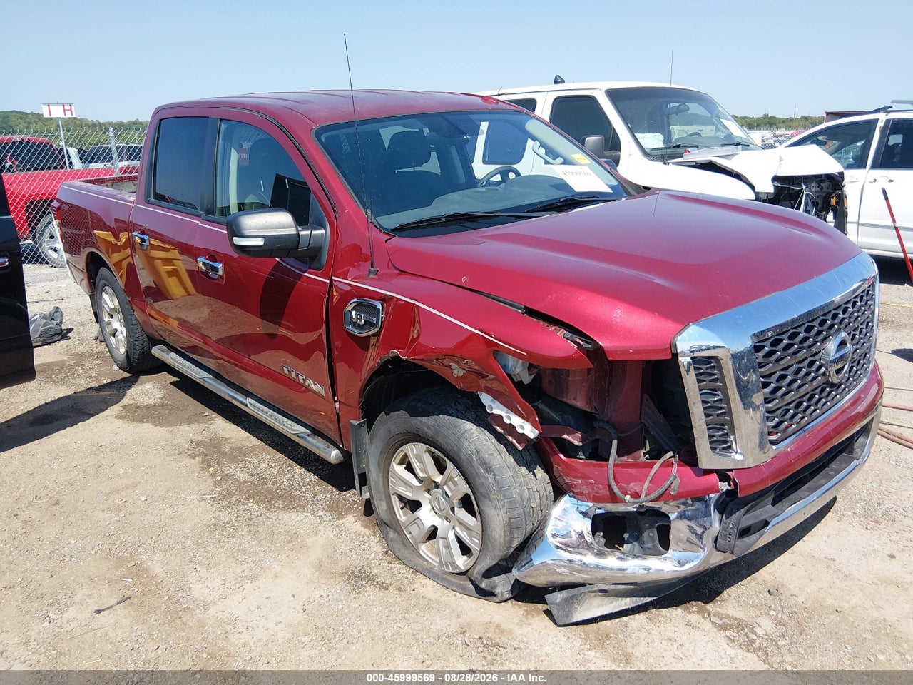 1N6AA1EK2HN****** · 2017 NISSAN TITAN SV