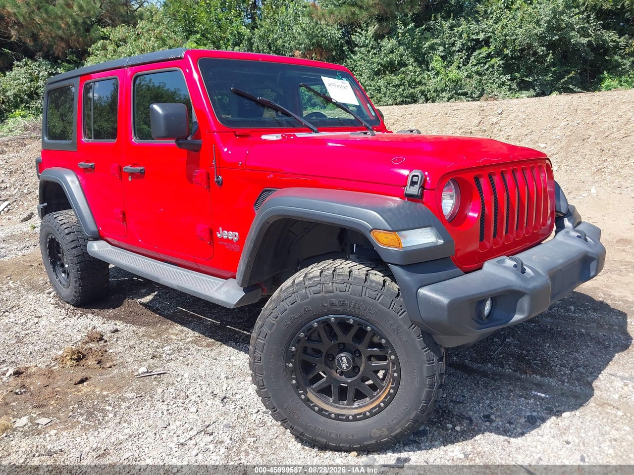 2020 JEEP WRANGLER UNLIMITED SPORT S 4X4