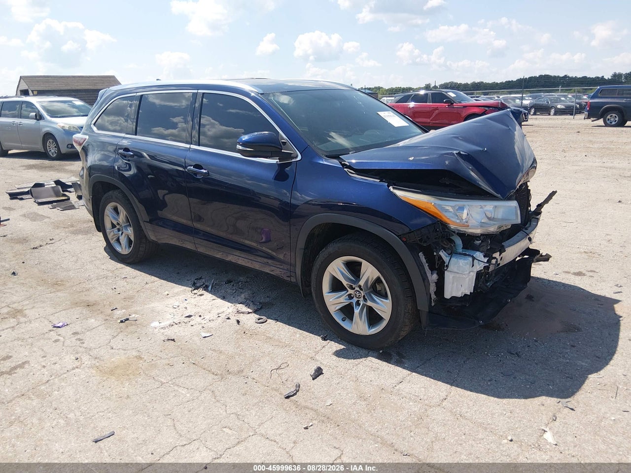 2016 TOYOTA HIGHLANDER LIMITED V6