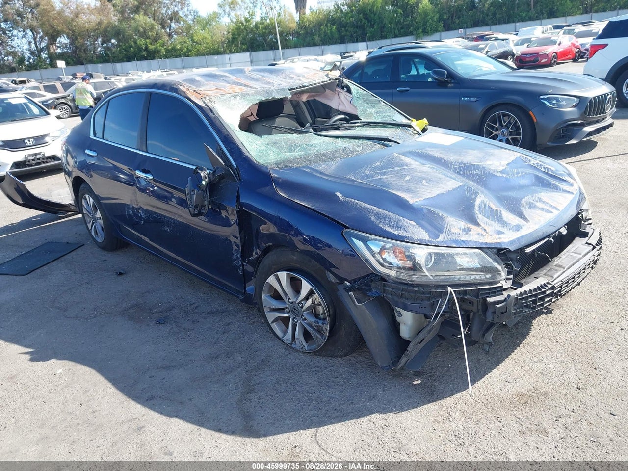 1HGCR2F3XEA****** · 2014 HONDA ACCORD LX
