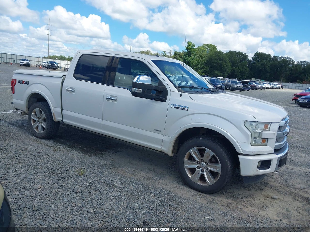 2015 FORD F-150 PLATINUM