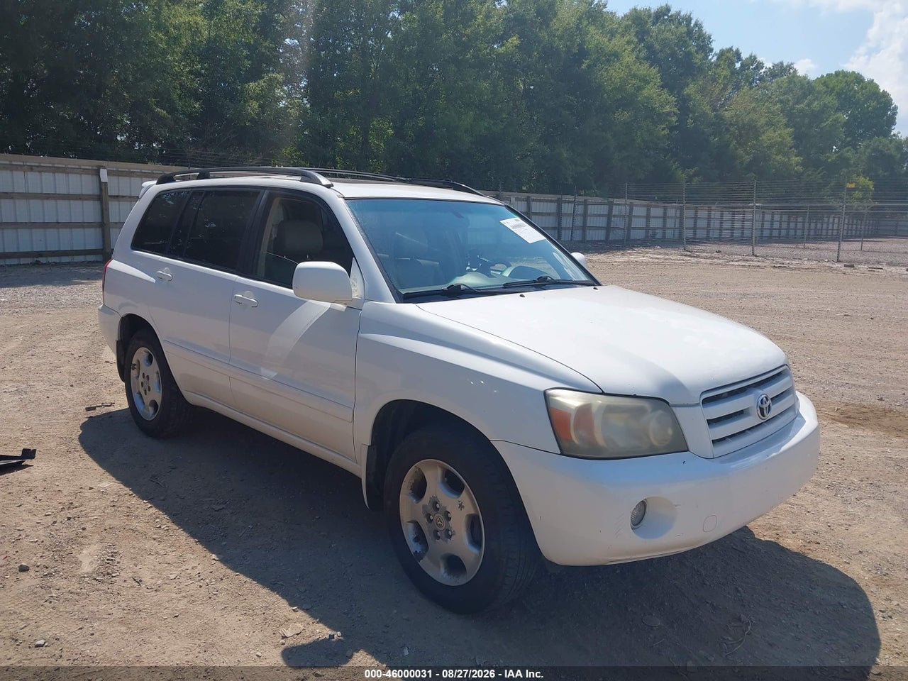 2004 TOYOTA HIGHLANDER LIMITED V6