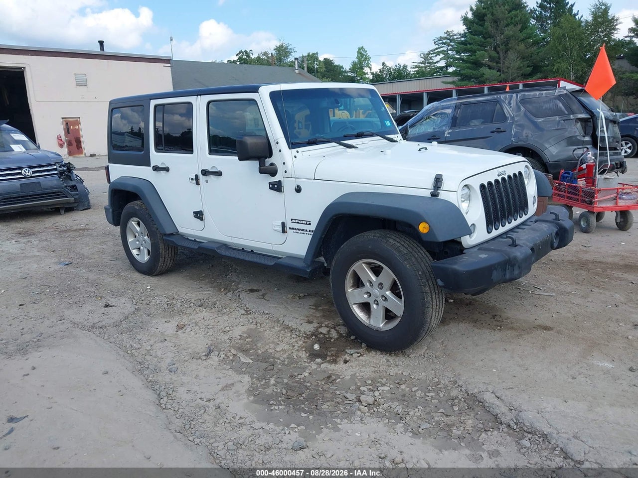 2016 JEEP WRANGLER UNLIMITED SPORT
