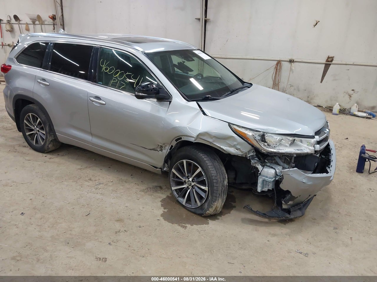 2017 TOYOTA HIGHLANDER XLE