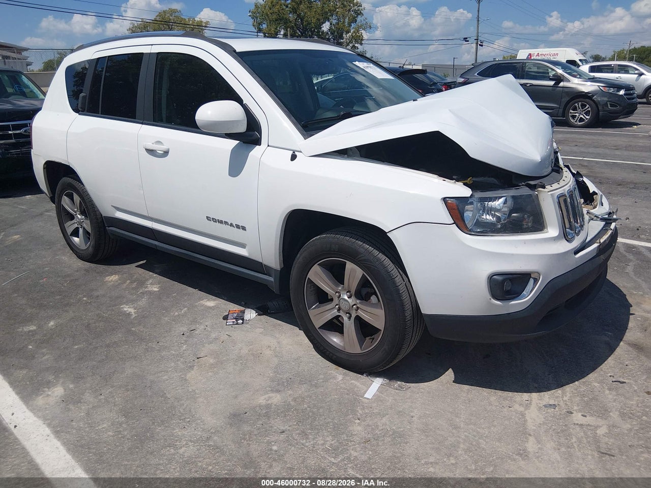 1C4NJDEB9GD****** · 2016 JEEP COMPASS HIGH ALTITUDE EDITION