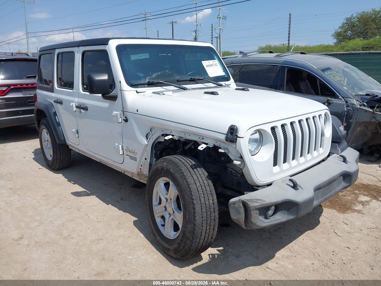 2018 JEEP WRANGLER UNLIMITED SPORT S 4X4