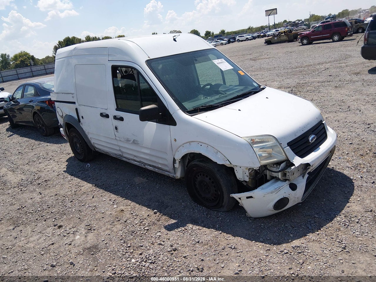 2012 FORD TRANSIT CONNECT XLT