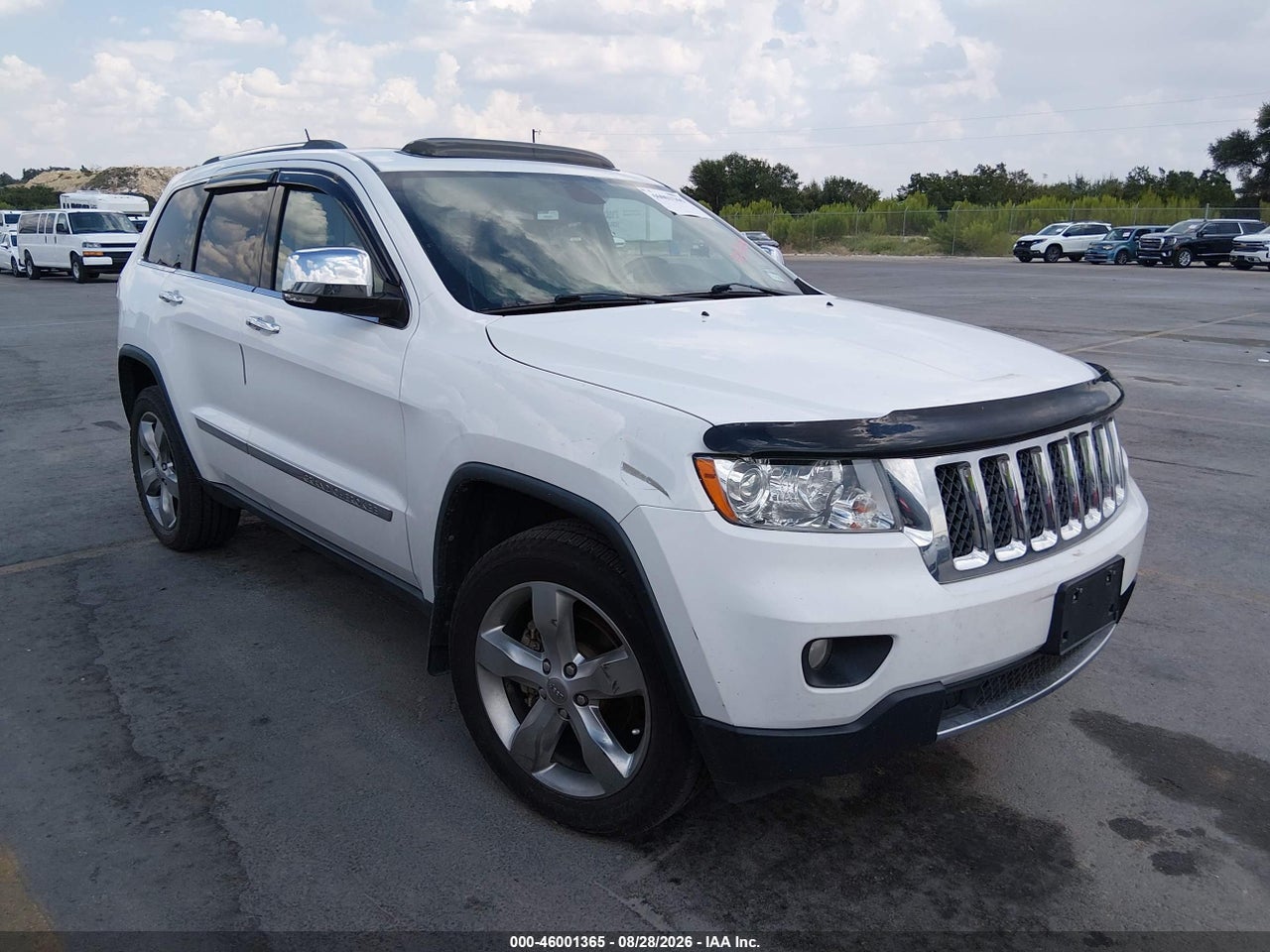 1C4RJECG7DC****** · 2013 JEEP GRAND CHEROKEE OVERLAND