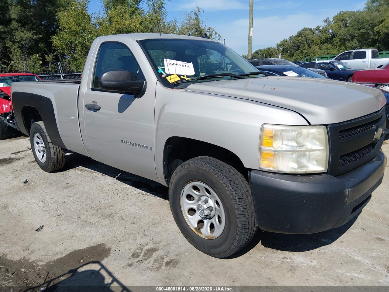 2008 CHEVROLET SILVERADO 1500 WORK TRUCK