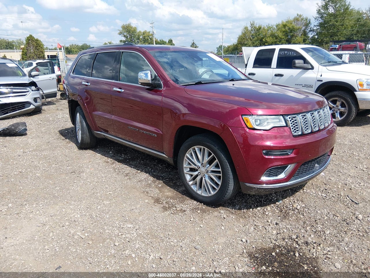2017 JEEP GRAND CHEROKEE SUMMIT