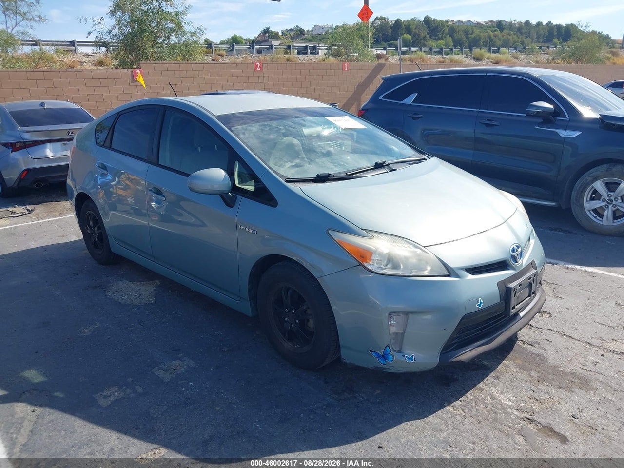 2014 TOYOTA PRIUS THREE