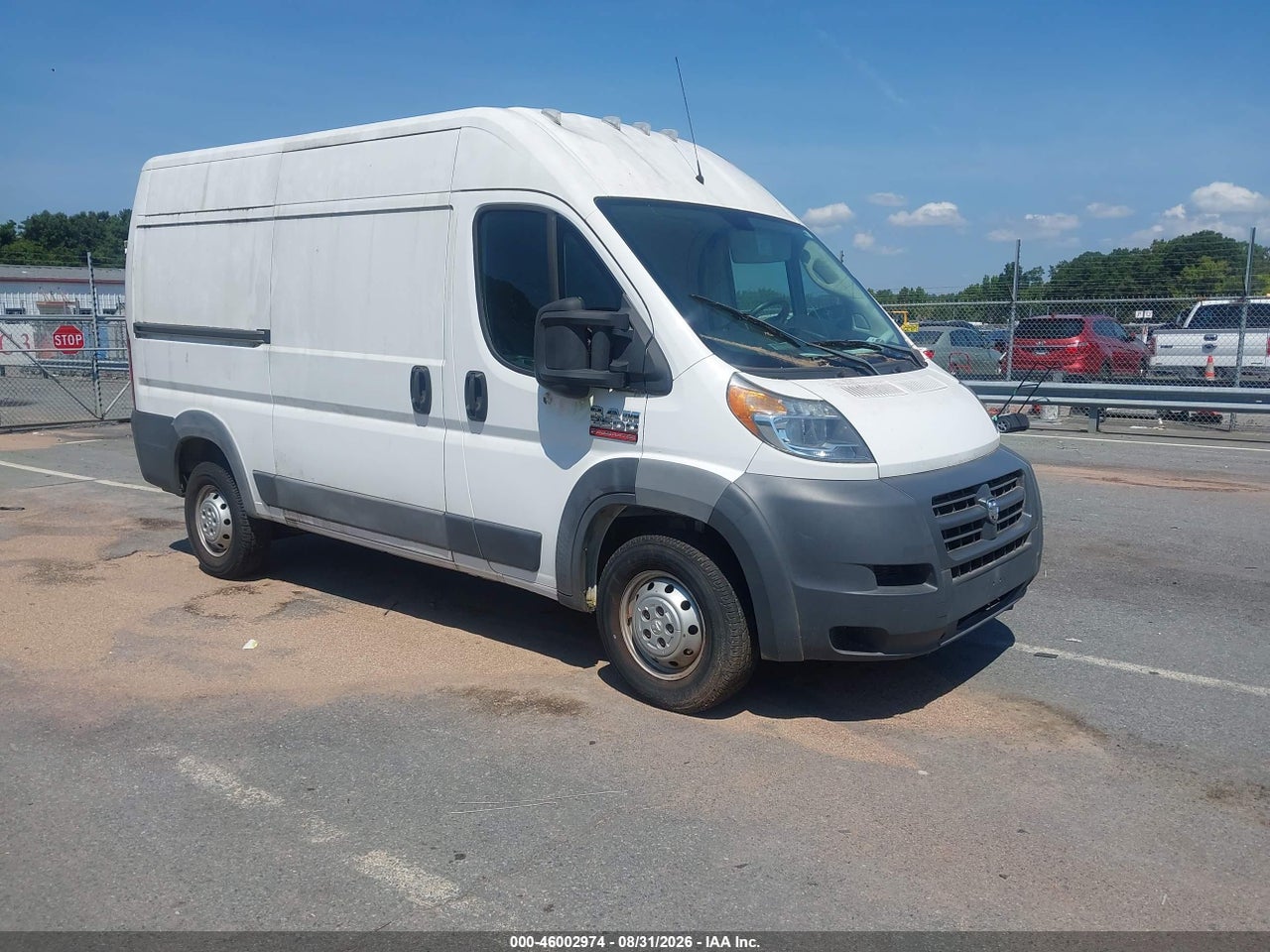 2018 RAM PROMASTER 2500 HIGH ROOF 136 WB