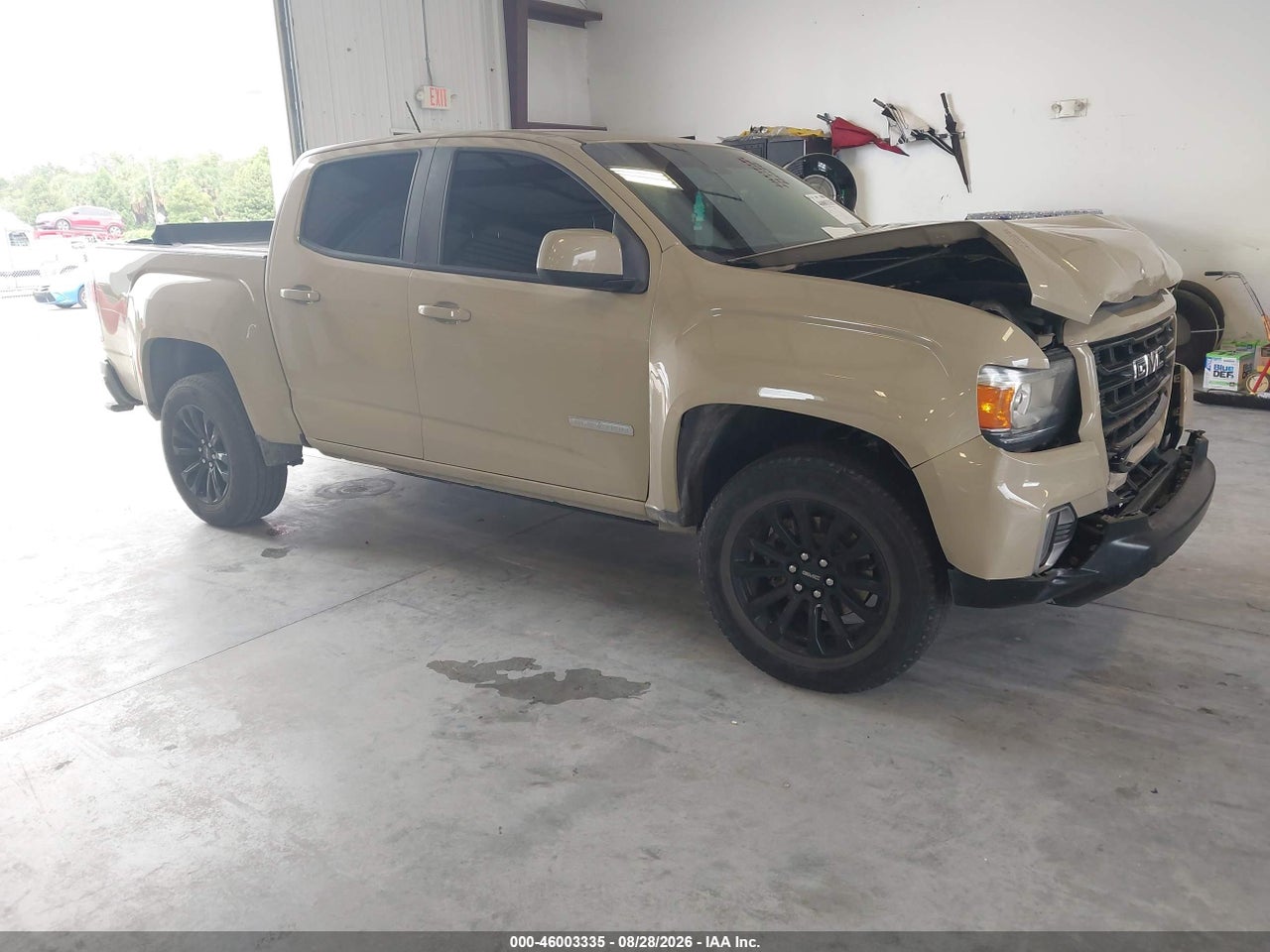 2021 GMC CANYON 2WD SHORT BOX ELEVATION