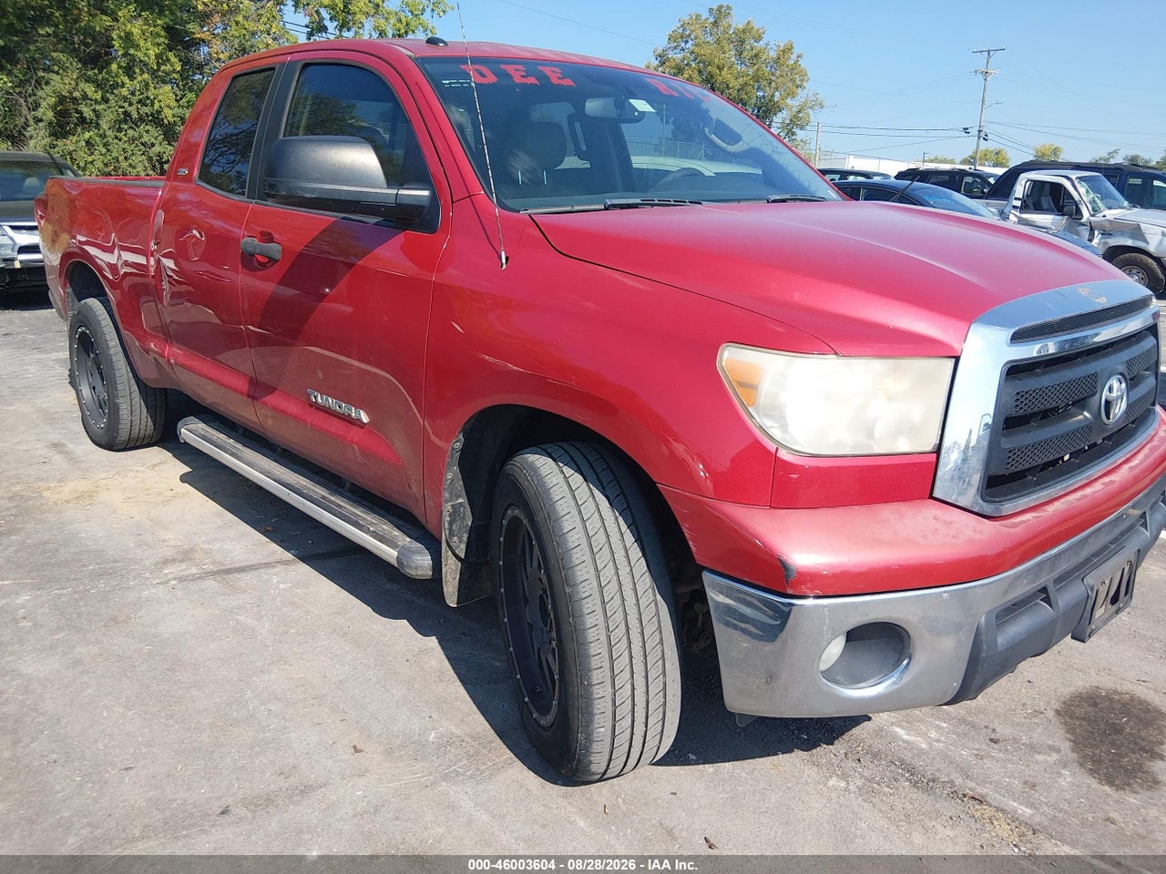 5TFRM5F17CX****** · 2012 TOYOTA TUNDRA GRADE 4.6L V8