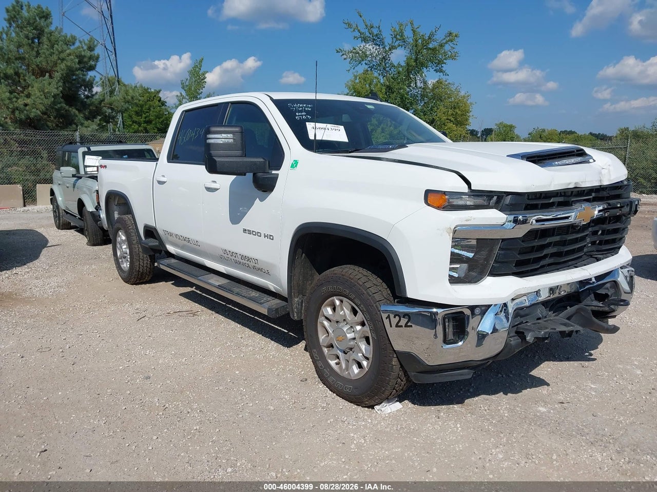 2025 CHEVROLET SILVERADO 2500HD 4WD STANDARD BED LT