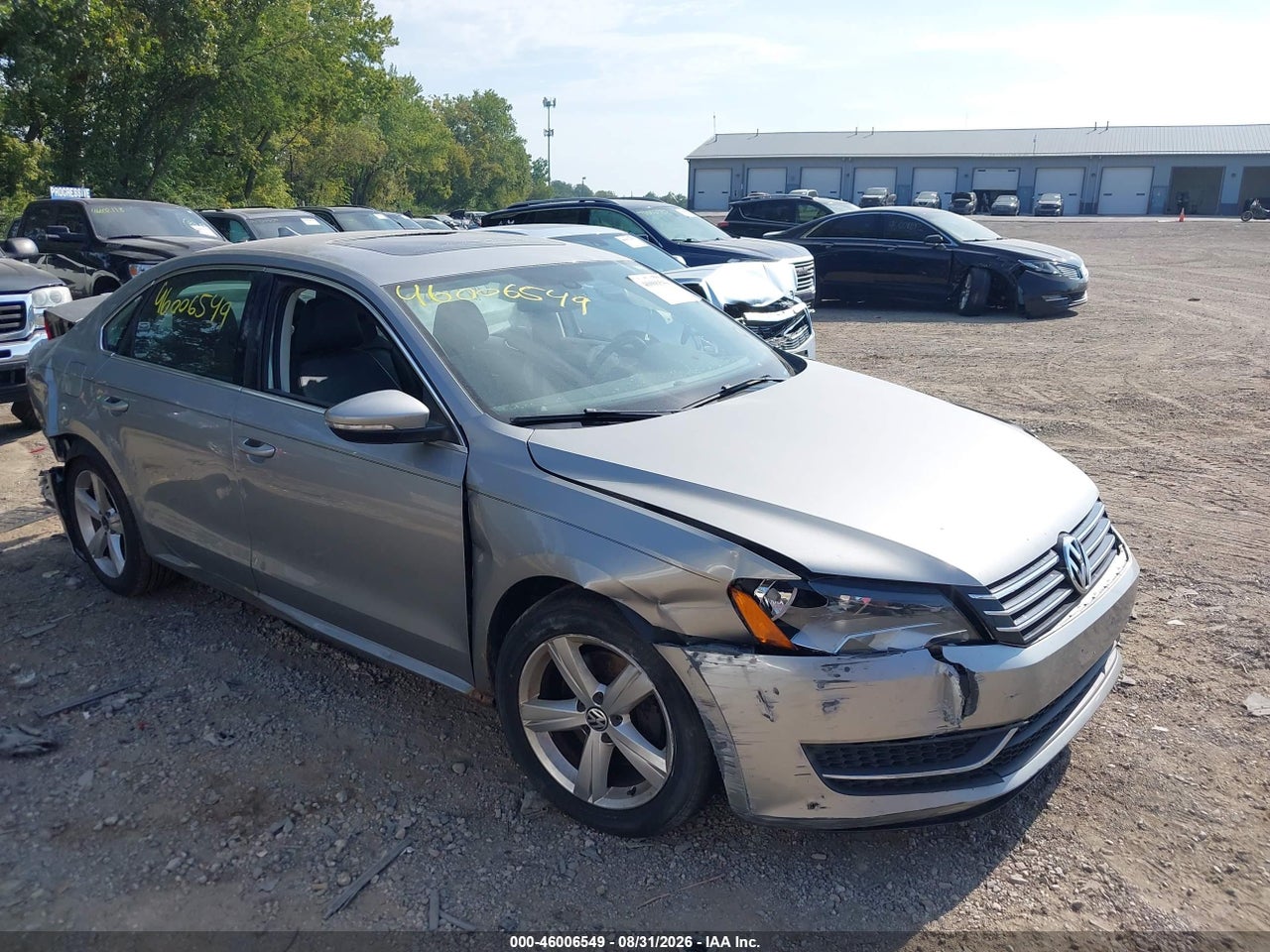 2012 VOLKSWAGEN PASSAT 2.5L SE