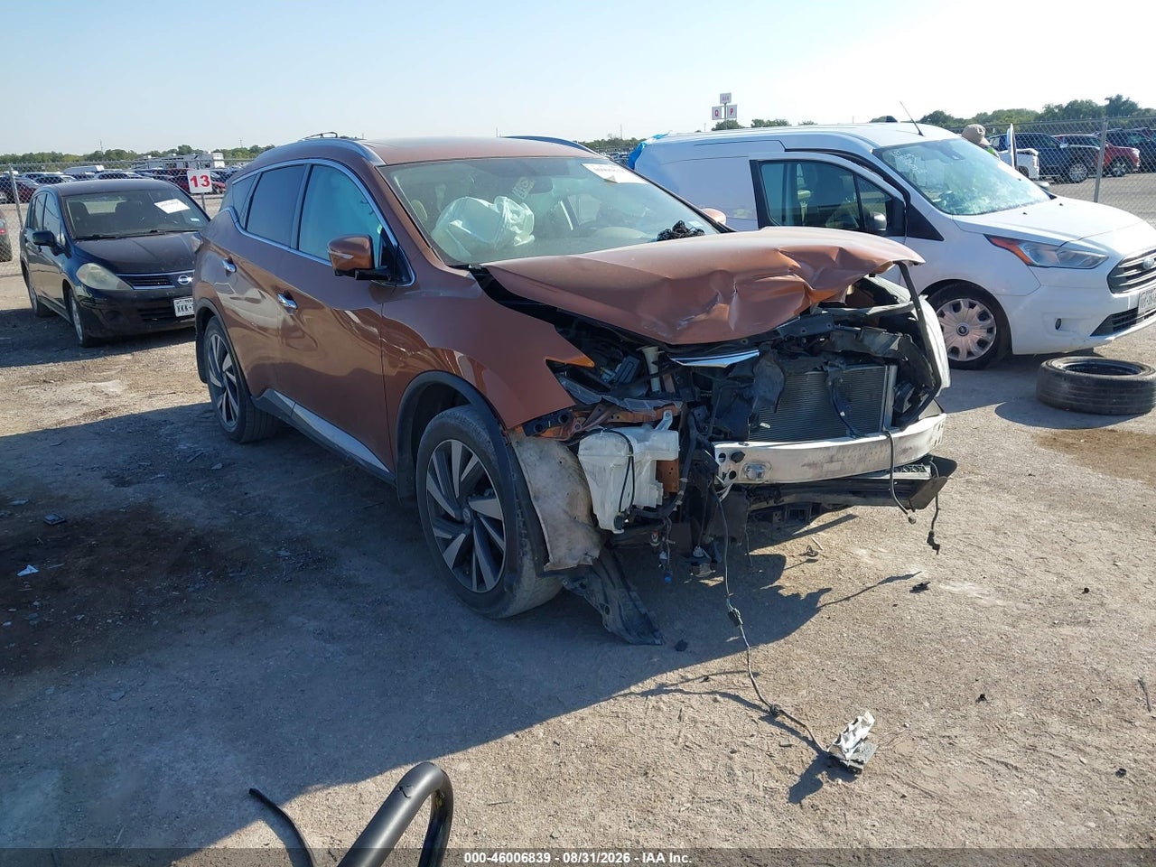 5N1AZ2MG0FN****** · 2015 NISSAN MURANO PLATINUM/S/SL/SV